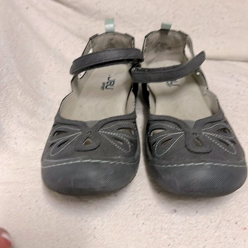 JBU Leather Gray 9.5 size